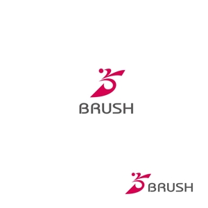 atomgra (atomgra)さんのフィットネスジム兼エステ「BRUSH（ブラッシュ）」のロゴへの提案