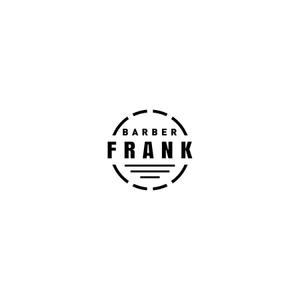 Yolozu (Yolozu)さんのメンズサロン『BARBER FRANK』のロゴへの提案