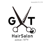 iicocochii (iicocochii)さんの理美容室「HairSalonGoTo」のロゴへの提案