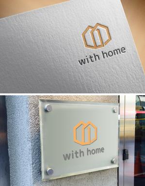 清水　貴史 (smirk777)さんの不動産店名『with home』ロゴ作成への提案