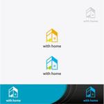 トンカチデザイン (chiho)さんの不動産店名『with home』ロゴ作成への提案
