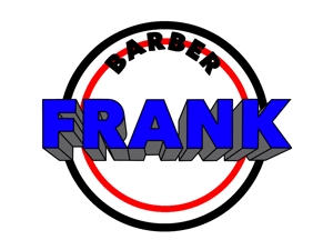 Meto (Kaito12)さんのメンズサロン『BARBER FRANK』のロゴへの提案