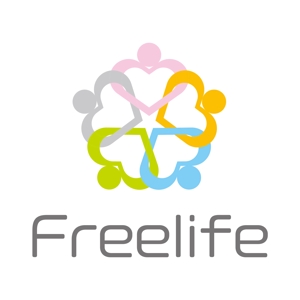 大西康雄 (PALLTER)さんの障害者支援会社『free life』のロゴへの提案