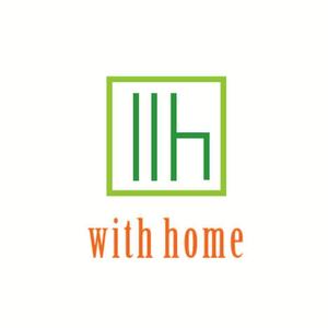 株式会社こもれび (komorebi-lc)さんの不動産店名『with home』ロゴ作成への提案