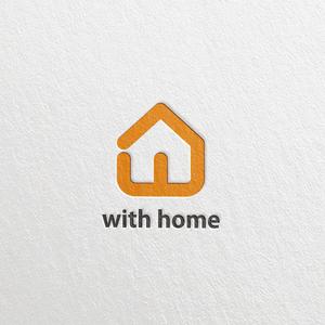 utamaru (utamaru)さんの不動産店名『with home』ロゴ作成への提案