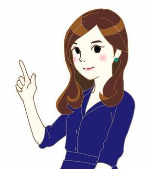 Atelier Ono (chietochie)さんの東京都港区の地域情報ブログ執筆者（女性）のキャラクターデザインへの提案