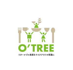 tmdesign (miyukitani)さんのプラごみ減少のための新事業「O’TREE」のロゴへの提案
