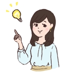 渡辺恵美 (matsumegu)さんの東京都府中市の地域情報ブログ執筆者（女性）のキャラクターデザインへの提案