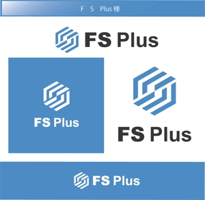 FISHERMAN (FISHERMAN)さんの広告代理店　「F　S　Plus（エフエスプラス）」のロゴへの提案