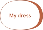 植田悠大 (yukihiroueda1105)さんのアパレルショップサイト【My dress】のロゴ作成のお願い！への提案