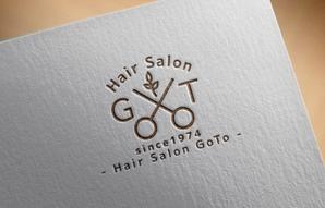 buddy knows design (kndworking_2016)さんの理美容室「HairSalonGoTo」のロゴへの提案