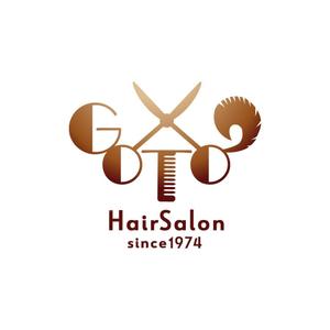 BEAR'S DESIGN (it-bear)さんの理美容室「HairSalonGoTo」のロゴへの提案