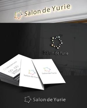 D.R DESIGN (Nakamura__)さんの五感の癒しがテーマの多彩なレッスンが受けられるサロンのサイト「Salon de Yurie」のロゴへの提案