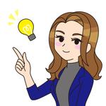 nuts (mikanuts72)さんの東京都港区の地域情報ブログ執筆者（女性）のキャラクターデザインへの提案