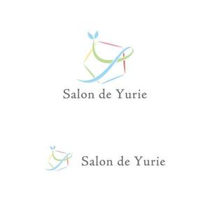 otanda (otanda)さんの五感の癒しがテーマの多彩なレッスンが受けられるサロンのサイト「Salon de Yurie」のロゴへの提案