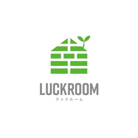 ATARI design (atari)さんのリフォーム業　LUCKＲＯＯＭ　ｏｒ　ラックルーム　　　　ロゴへの提案