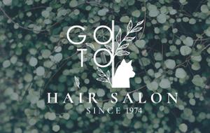 ルイス　ユミ　 (yumiyalityze_0602)さんの理美容室「HairSalonGoTo」のロゴへの提案