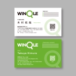 TYPOGRAPHIA (Typograph)さんのブランド買取店『WINQLE』を運営する株式会社ORELAの名刺デザインへの提案