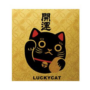 nico design room (momoshi)さんの招き猫日本酒ラベルデザインへの提案
