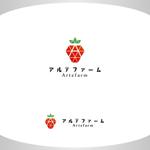 P Design (DesignStudio)さんのイチゴ栽培農家の『アルテファーム』のロゴへの提案
