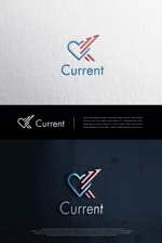 blue-3 (blue-3)さんの「福祉業界の流れ＝カレント」を変える会社をイメージしたロゴ制作への提案