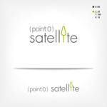オーキ・ミワ (duckblue)さんの個人ワーク特化型サテライトオフィス「point 0 satellite」のロゴへの提案
