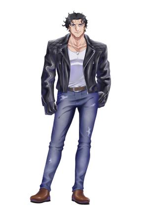 わをん (wawoncomic)さんの男性Vtuberとして活動するための全身立ち絵への提案