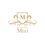 ririri design works (badass_nuts)さんのバー＆クラブ｢Luxury Bar Mixi｣のロゴへの提案