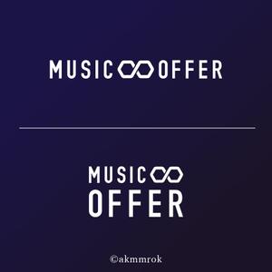 陽 (akmmrok)さんの音楽家が仕事を探すサイト　MUSIC∞OFFER　のロゴへの提案
