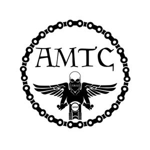 たつよ (Tatsuyo)さんのアメリカン バイククラブチーム 『AMTC』(ベストの背中) MCパッチのデザインへの提案