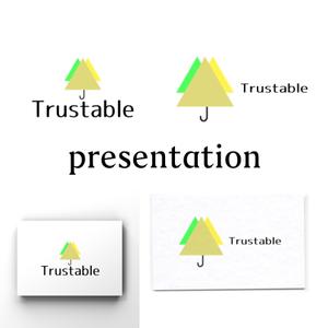 ひで坊 (hidebow69)さんの経営コンサルティング「Trustable」（トラスタブル）の社名ロゴへの提案