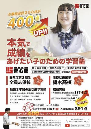 あかね (akn92)さんの学習塾の新年度募集チラシへの提案