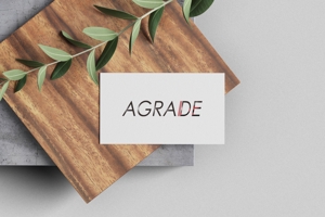 RaakLee ()さんのワークウェアメーカーの新ブランド「AGRADE」のロゴへの提案