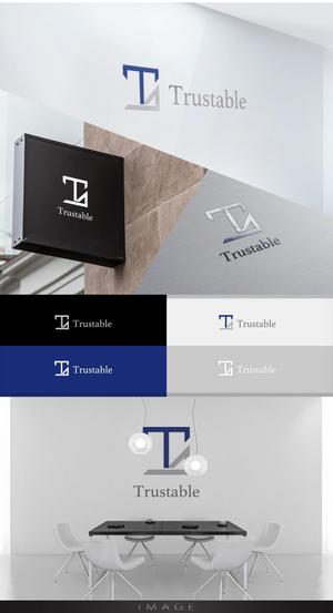 Cobalt Blue (Cobalt_B1ue)さんの経営コンサルティング「Trustable」（トラスタブル）の社名ロゴへの提案
