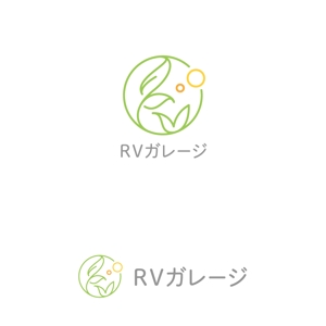 marutsuki (marutsuki)さんのキャンピングカーのメンテナンスショップ「RVガレージ」のロゴへの提案