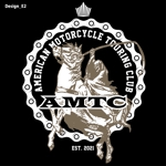 STUDIO ZEAK  (omoidefz750)さんのアメリカン バイククラブチーム 『AMTC』(ベストの背中) MCパッチのデザインへの提案