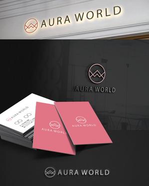 DR.DESIGN (Nakamura__)さんの会社のオフィシャル「AURA WORLD」のロゴへの提案