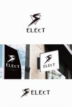 eldordo design (eldorado_007)さんのコンセプトガールズバー「ELEcT」文字ロゴ及びシンボルロゴ2種への提案