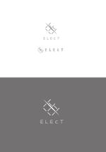 KOHana_DESIGN (diesel27)さんのコンセプトガールズバー「ELEcT」文字ロゴ及びシンボルロゴ2種への提案