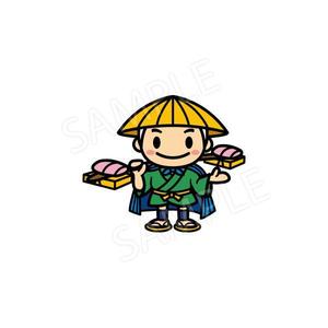 植村 晃子 (pepper13)さんの「近江商人」イメージキャラクターイラストのリメイクへの提案