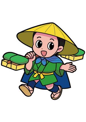 かたばみ壮治 ()さんの「近江商人」イメージキャラクターイラストのリメイクへの提案