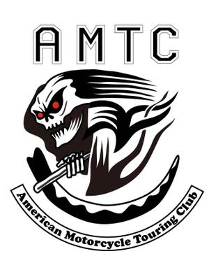 パリ事務所 (cezars10)さんのアメリカン バイククラブチーム 『AMTC』(ベストの背中) MCパッチのデザインへの提案