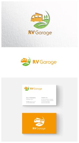 ainogin (ainogin)さんのキャンピングカーのメンテナンスショップ「RVガレージ」のロゴへの提案