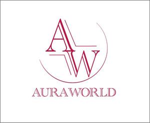 S (hgurigura)さんの会社のオフィシャル「AURA WORLD」のロゴへの提案