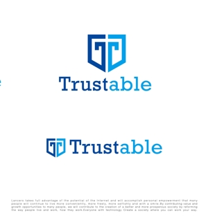 tog_design (tog_design)さんの経営コンサルティング「Trustable」（トラスタブル）の社名ロゴへの提案