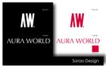 s-design (sorao-1)さんの会社のオフィシャル「AURA WORLD」のロゴへの提案