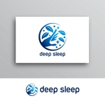 White-design (White-design)さんのドライヘッドスパ専門店　deep sleep のロゴへの提案