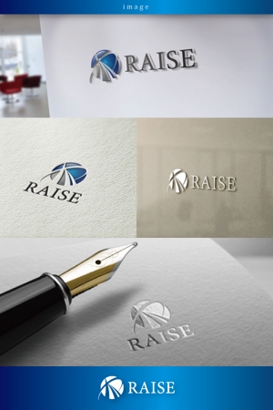 coco design (tomotin)さんの情報配信サービス「RAISE」のロゴへの提案