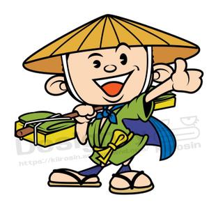 きいろしん (kiirosin)さんの「近江商人」イメージキャラクターイラストのリメイクへの提案