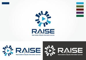 masami designer (masa_uchi)さんの情報配信サービス「RAISE」のロゴへの提案